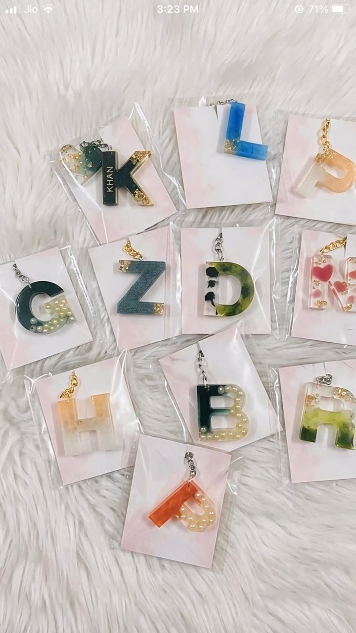Resin Photo Keychain